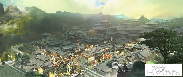 一组古风概念场景插画作品欣赏！很有电影镜头的感觉-12.jpg