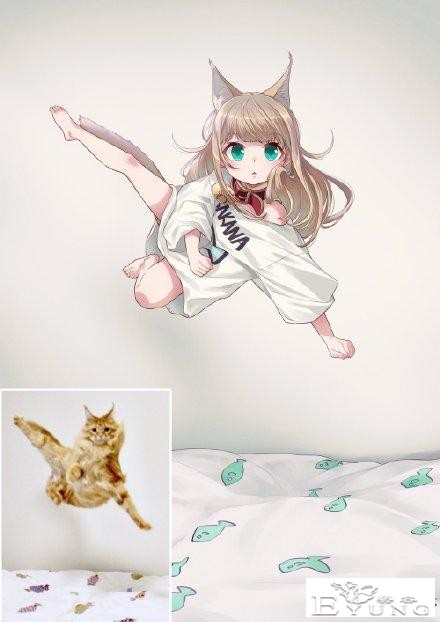 网友分享猫耳的不同画法，好怪哦，再看一眼-3.jpg