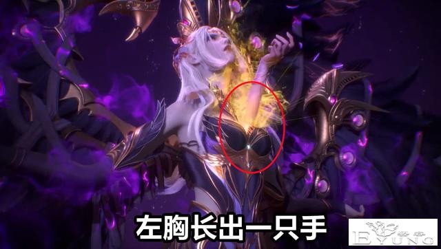 黑暗千仞雪左胸被烙印，随后长出一只手，90级千仞雪反杀黑千雪-4.jpg