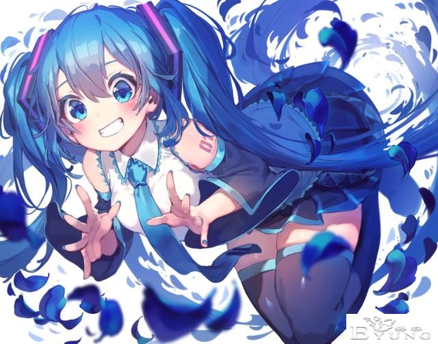 一组画面唯美的初音未来同人插画欣赏！造型相当漂亮的高质量作品-1.jpg