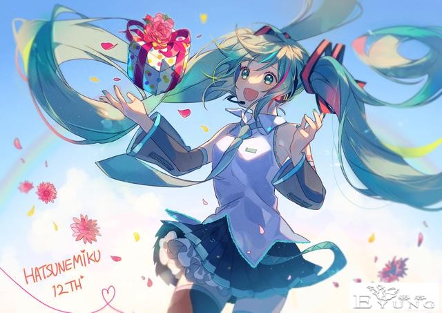 一组画面唯美的初音未来同人插画欣赏！造型相当漂亮的高质量作品-2.jpg