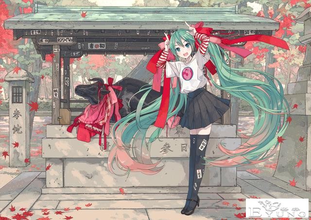 一组画面唯美的初音未来同人插画欣赏！造型相当漂亮的高质量作品-6.jpg