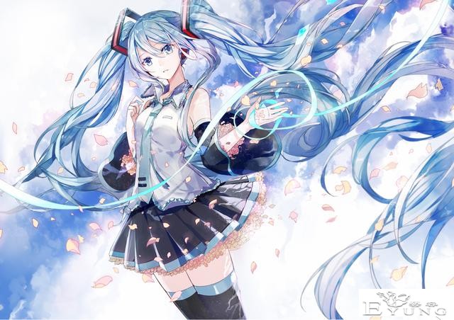 一组画面唯美的初音未来同人插画欣赏！造型相当漂亮的高质量作品-13.jpg