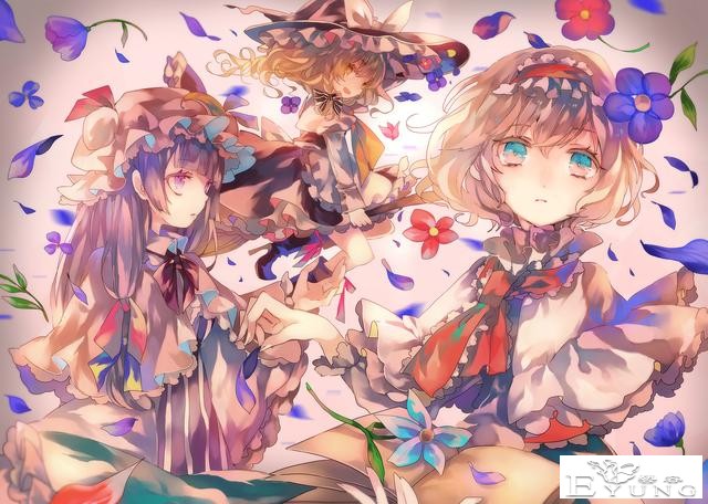 日本插画师色彩超亮丽的插画作品！这个画师很喜欢画萌妹子角色哦-19.jpg