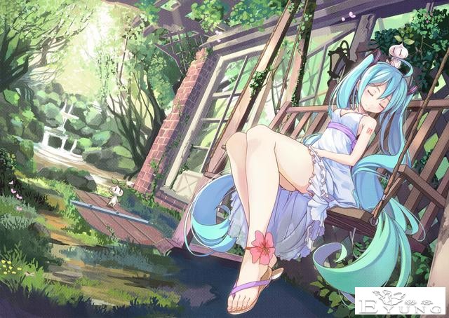 初音粉不可错过的一组插画！插画师BEEK超可爱的初音插画作品欣赏-9.jpg