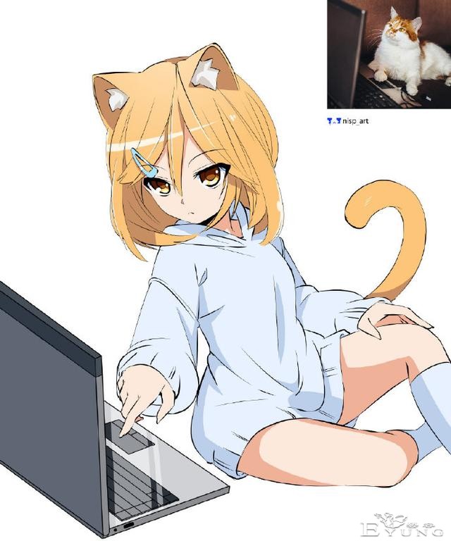 这位画师大佬的同人真不能多看，看了就想对自家猫说：快给我变-8.jpg