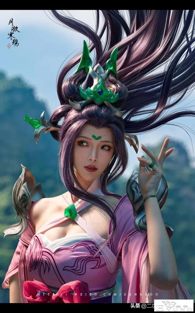 《英雄联盟》玉剑传说迦娜，质感炸裂，精美用心第一眼以为是原画-5.jpg