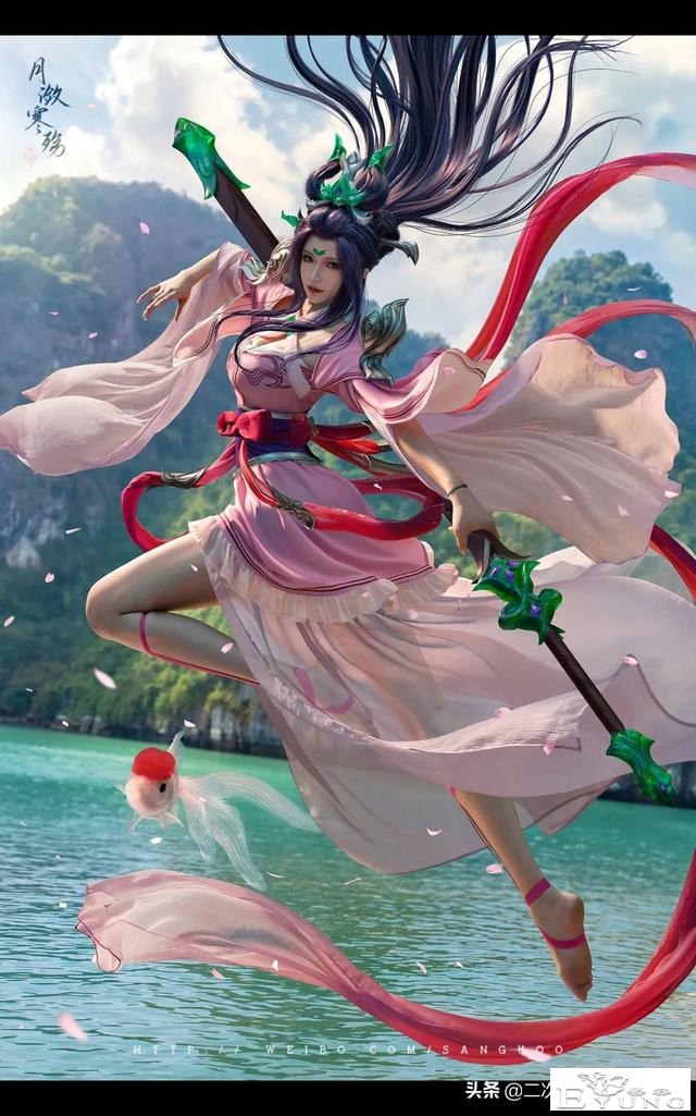 《英雄联盟》玉剑传说迦娜，质感炸裂，精美用心第一眼以为是原画-7.jpg