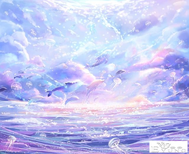 画风相当唯美漂亮的一组插画作品欣赏！即使作为装饰画也毫不逊色-1.jpg