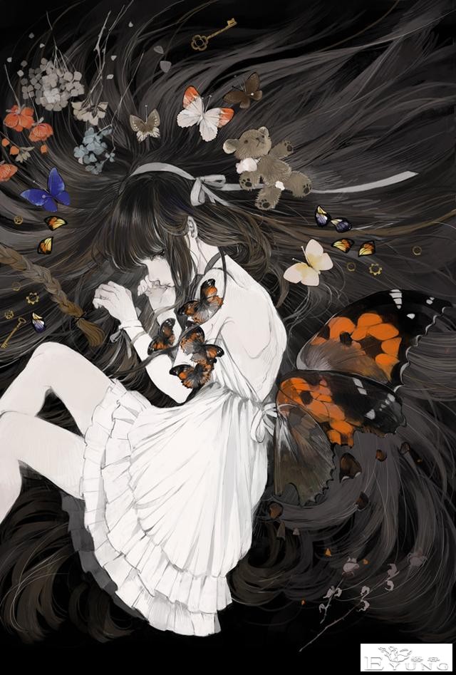 画风相当唯美漂亮的一组插画作品欣赏！即使作为装饰画也毫不逊色-6.jpg