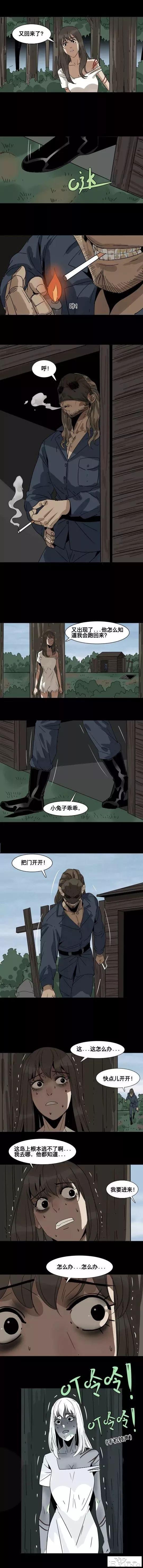 人性漫画《囚禁》少女被囚禁在孤岛残忍虐待-14.jpg