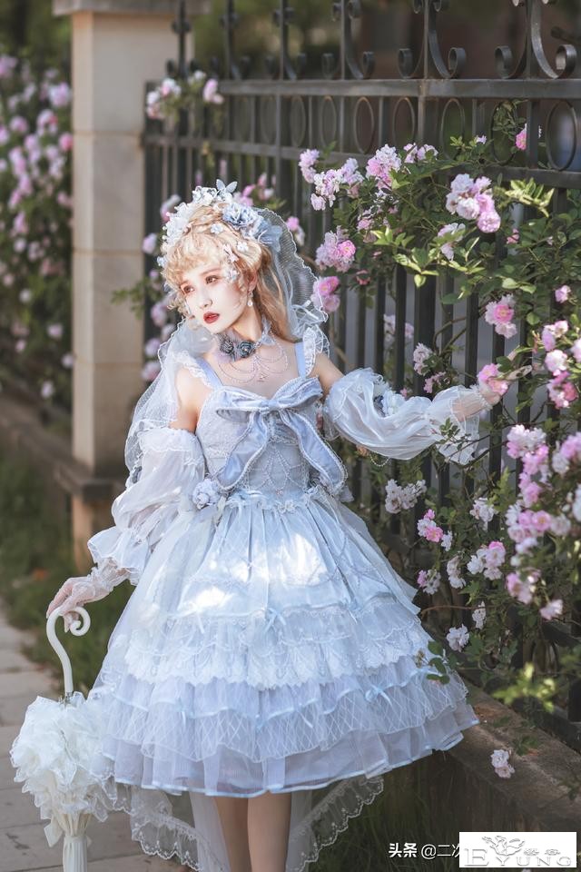 野蔷薇lolita：恰到好处的小阳光，恰到好处的鲜花与少女-6.jpg