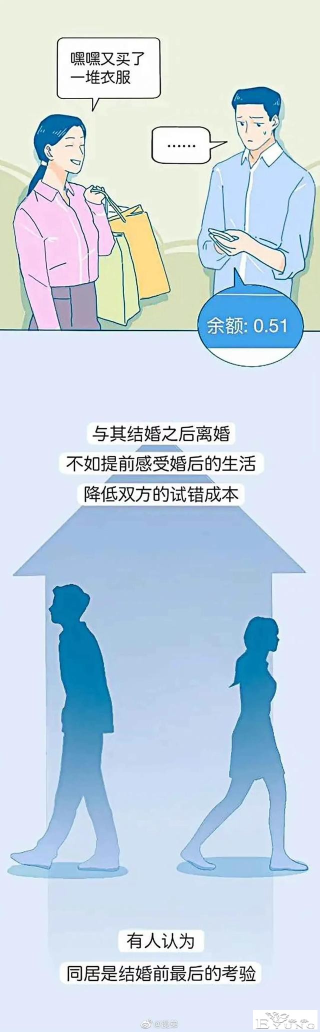 漫画：有些男生，不介意女友和前任曾经“开房”，却介意同居？-7.jpg