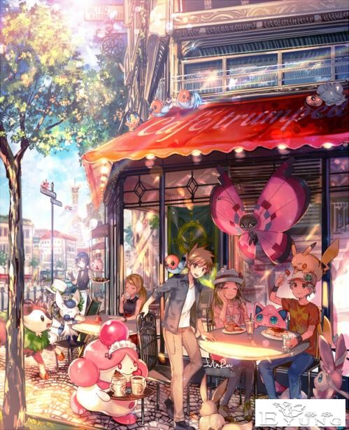 日本插画师“瑠宇”精美同人绘画作品欣赏！色彩超炫丽的唯美大作-5.jpg