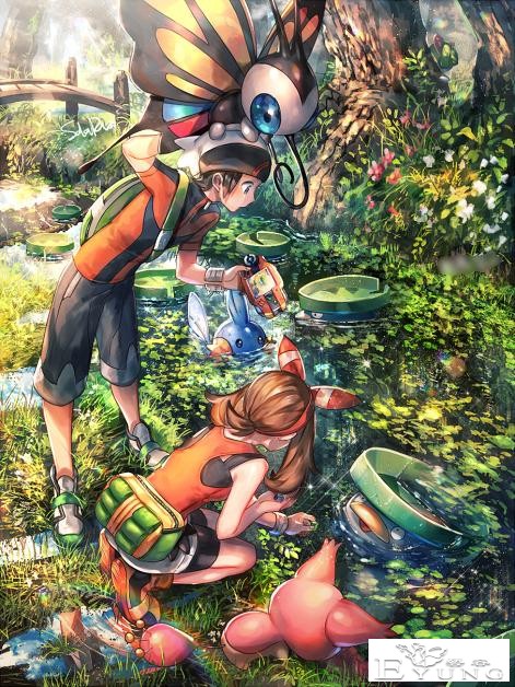 日本插画师“瑠宇”精美同人绘画作品欣赏！色彩超炫丽的唯美大作-2.jpg
