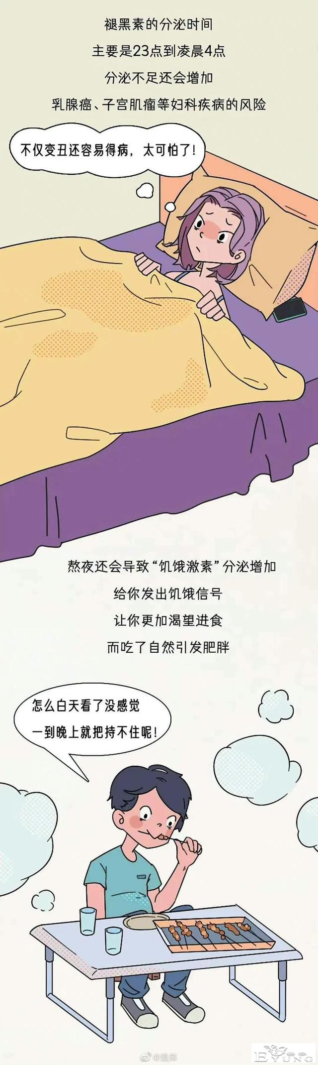 漫画：别再熬夜了，真的会死！熬夜的危害，比你想象的还要大-5.jpg