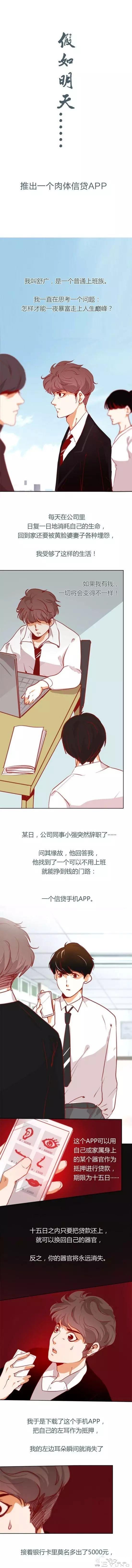 人性漫画《肉体贷款APP》可以抵押身体的信贷-1.jpg