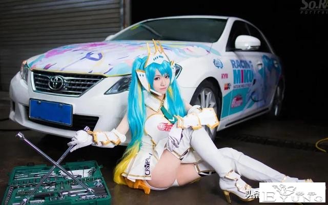 cosplay二次元美女车模写真集-4.jpg
