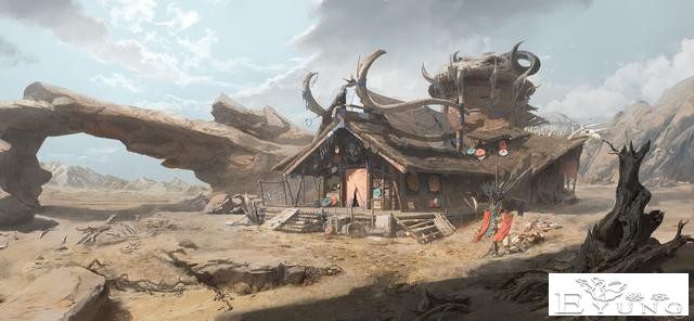 一组非常漂亮的概念场景插画作品！想象力十分丰富-8.jpg