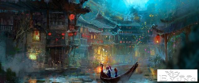 一组非常漂亮的概念场景插画作品！想象力十分丰富-14.jpg