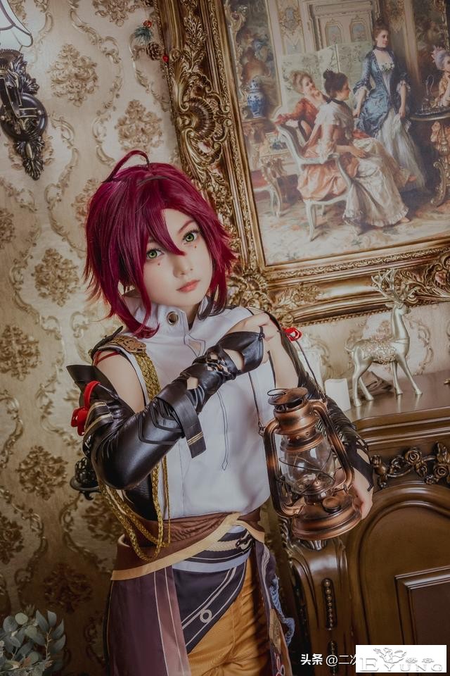 《原神》鹿野院平藏cos，有一点点可爱，还有一点小帅气-6.jpg