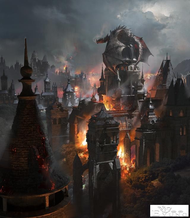一组很有视觉冲击力的魔幻题材插画作品！很有电影镜头感-11.jpg