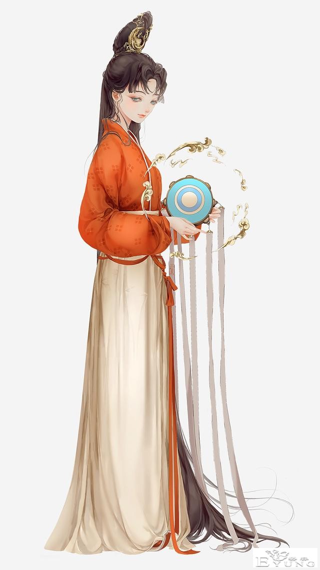 造型漂亮色彩唯美的一组国风（古典）人物插画作品！让人赏心悦目-3.jpg