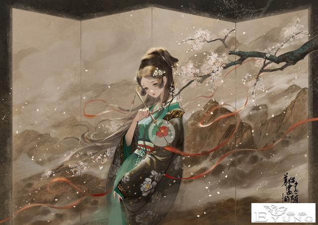造型漂亮色彩唯美的一组国风（古典）人物插画作品！让人赏心悦目-12.jpg
