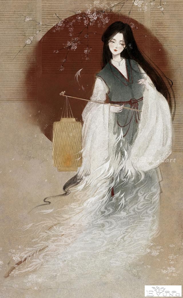造型漂亮色彩唯美的一组国风（古典）人物插画作品！让人赏心悦目-15.jpg