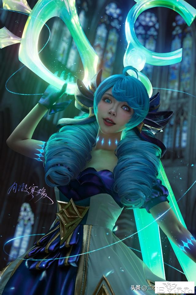 《英雄联盟》格温cos，打破CG次元壁，质感简直太绝了-1.jpg