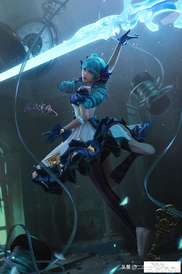 《英雄联盟》格温cos，打破CG次元壁，质感简直太绝了-4.jpg