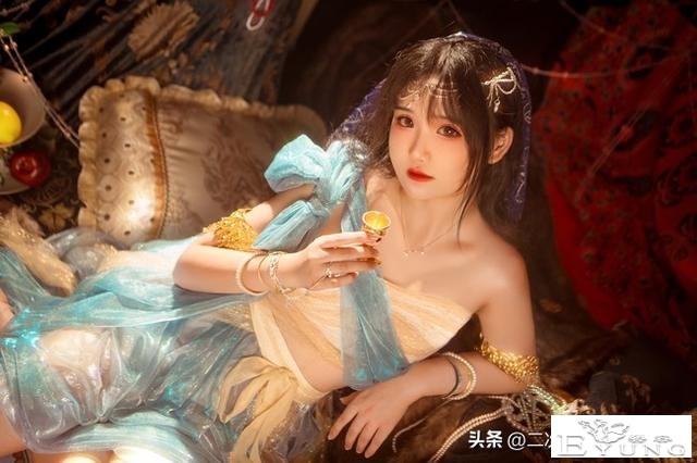 茉莉公主cos，雅致美丽充满异域风，太美啦-6.jpg
