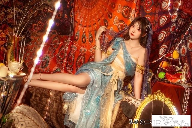 茉莉公主cos，雅致美丽充满异域风，太美啦-9.jpg