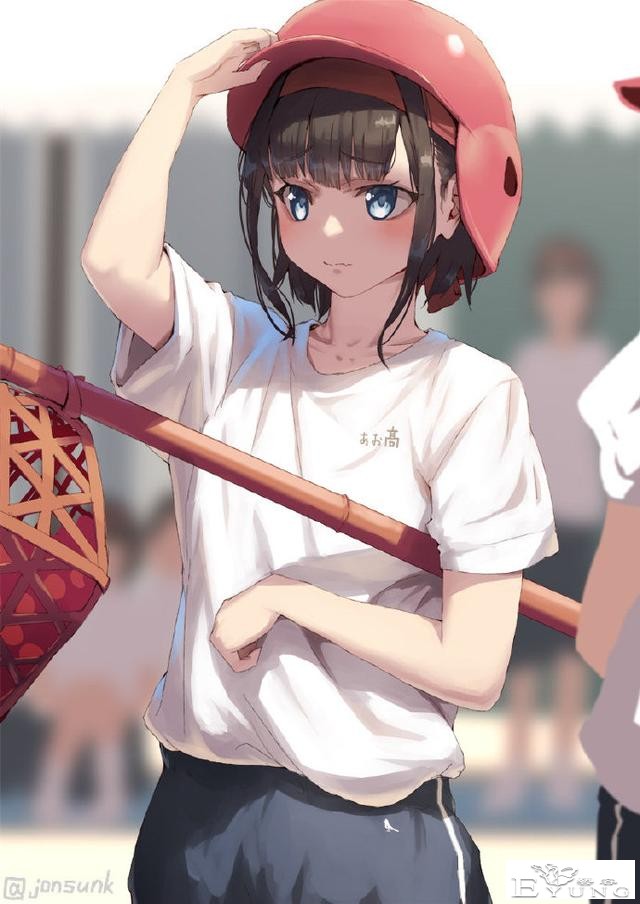 这位画师大佬笔下的运动少女也太可爱了，值得学画肢体的朋友学习-7.jpg