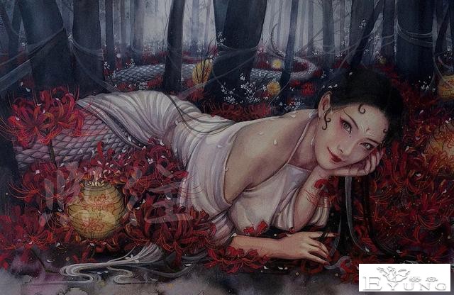 一组古风人物插画作品欣赏！来自于多名国内插画大佬的精品力作-15.jpg