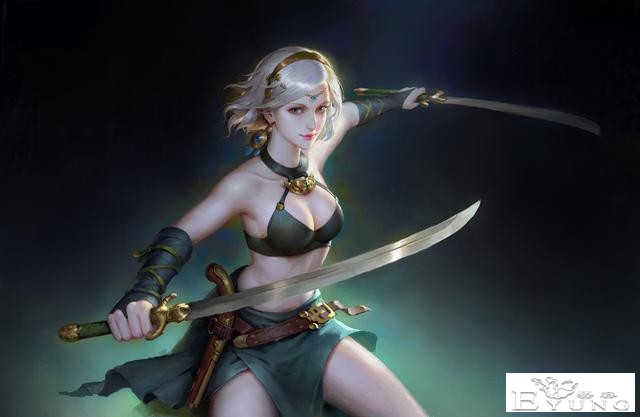 国人画师画功不俗的一组人物绘画作品！既有国风大作也有同人插画-6.jpg