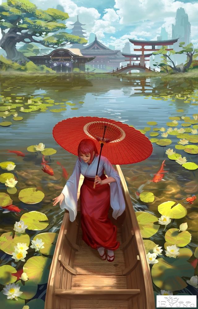 来自国内多名插画师的精品人物插画作品！画风华丽画技精湛的佳作-7.jpg