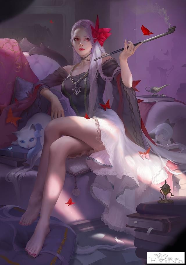 来自国内多名插画师的精品人物插画作品！画风华丽画技精湛的佳作-9.jpg