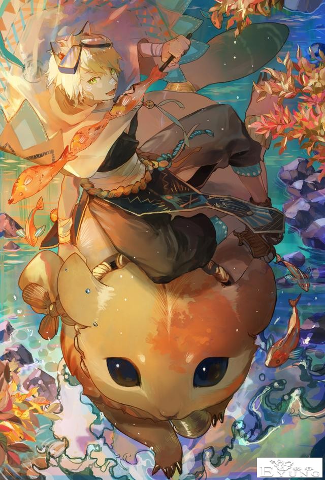 来自国内多名插画师的精品人物插画作品！画风华丽画技精湛的佳作-19.jpg