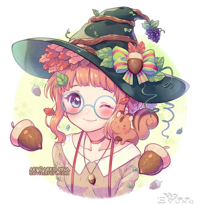 一组造型相当可爱的萌系Q版动漫插画作品！绝对能让人萌出鼻血哦-19.jpg