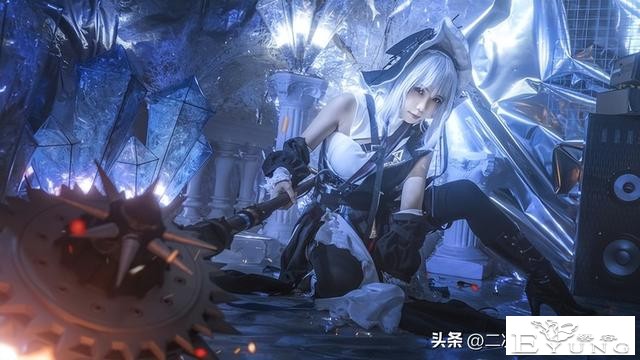 《明日方舟》归溟幽灵鲨cos，氛围吸睛，怎一个帅字了得-3.jpg