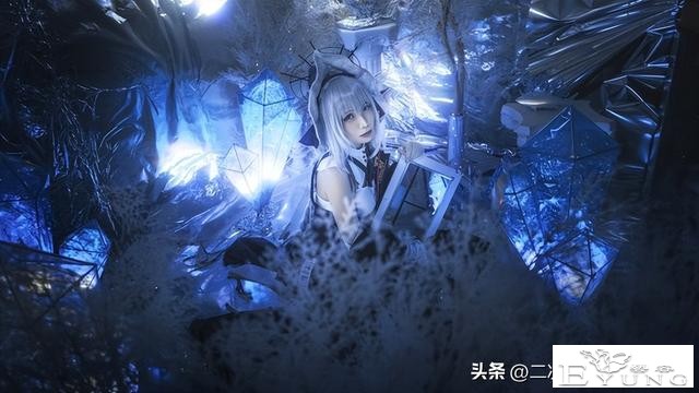 《明日方舟》归溟幽灵鲨cos，氛围吸睛，怎一个帅字了得-2.jpg