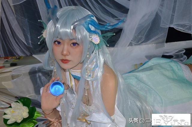 《王者荣耀》​西施游龙清影cos，文静温婉，小表情很可爱-5.jpg