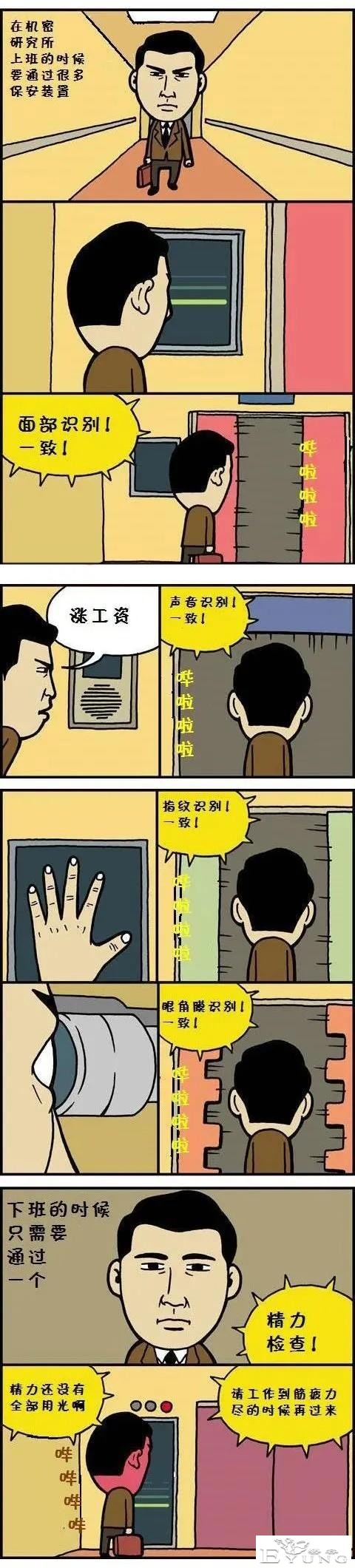 在研究所下班必须要经历的过程（漫画）-1.jpg