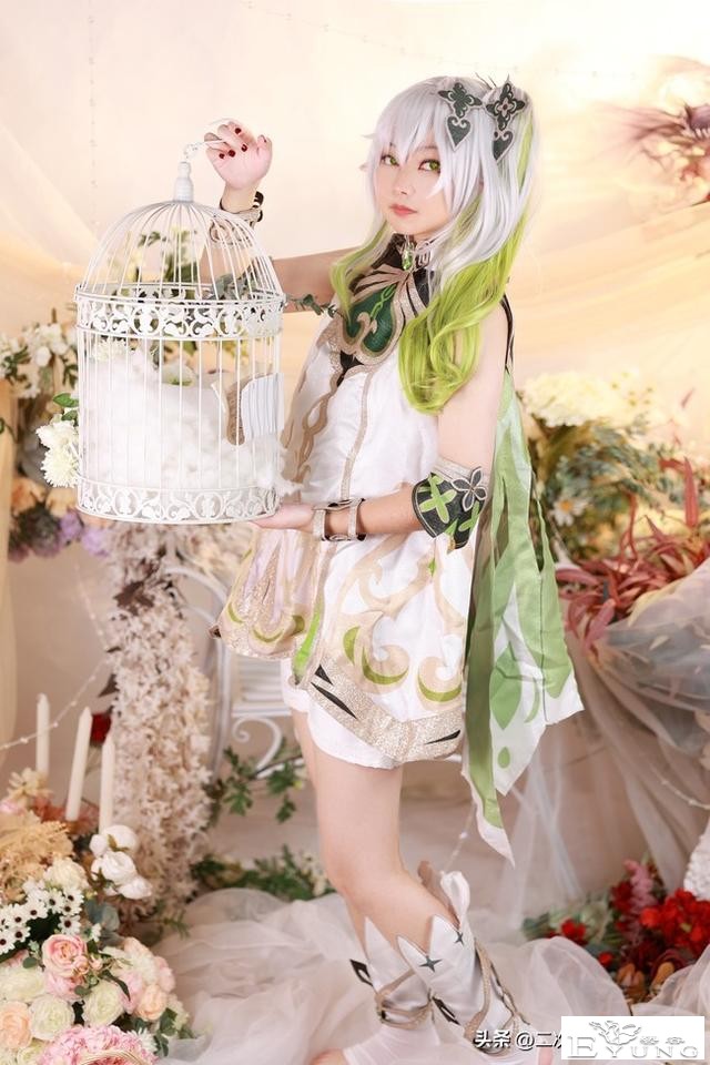 《原神》纳西妲cos，好有气质的小草神，太可爱啦！-6.jpg