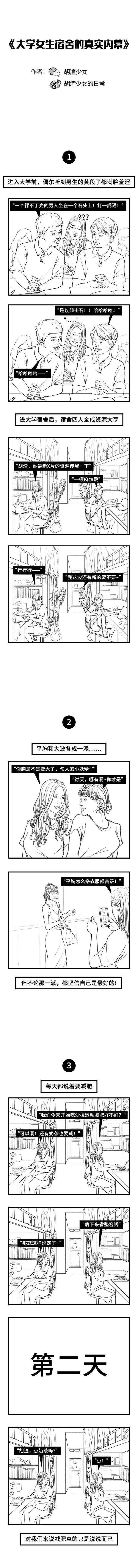 漫画《女生宿舍》，女生宿舍的那些奇葩事情-1.jpg