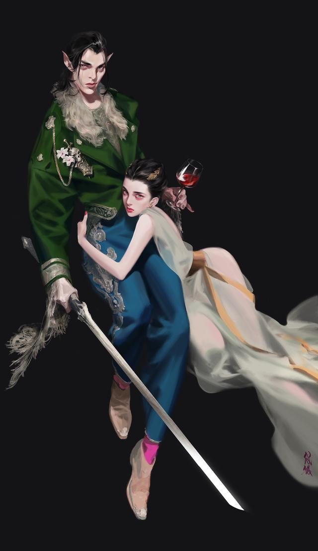 一组画风成熟光影运用特别棒的插画作品欣赏！颇有艺术性的作品-14.jpg