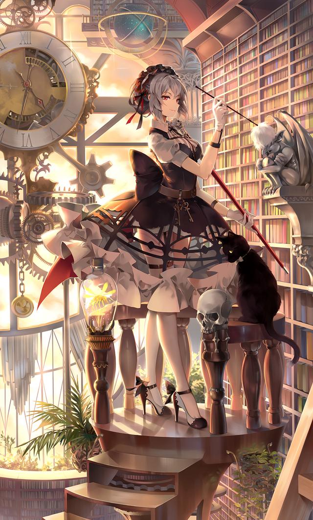 日本画师一组画风相当华丽的插画作品！造型可爱画风细腻值得欣赏-1.jpg