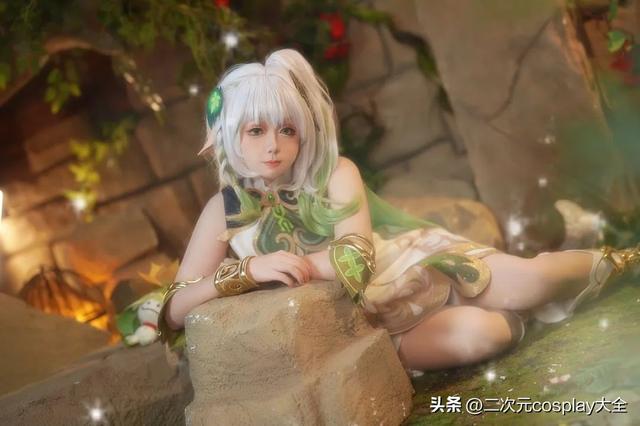 《原神》​纳西妲cos，这么乖的小可爱，我决定直接抱走啦！-5.jpg