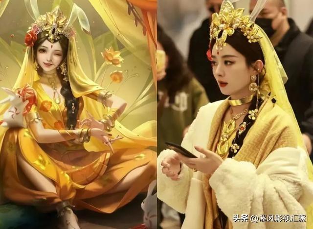 9位明星cos二次元，娜扎的貂蝉好美，刘亦菲杨洋养眼，都不用P图-12.jpg
